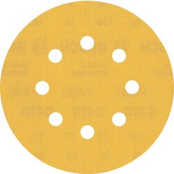 Bosch expert C470 brusni papir sa 8 rupa za rotacione brusilice od 125 mm, g 400, 50 delova 2608900916 Cene