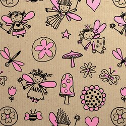 The Unique Paper Company Ukrasni papir R Doodles Fairy Cene