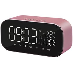 Radio budilnik Akai ABTS-S2 pink Cene