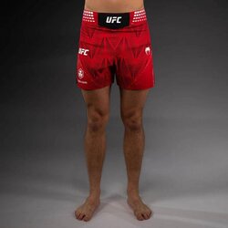 Venum ufc zenith authentic fight night borilački šorc kratki crveni l Cene