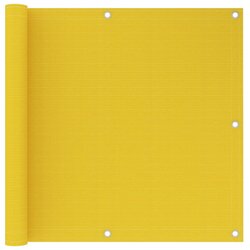 vidaXL Balkonsko platno rumeno 90x600 cm HDPE, (20610986) Cene