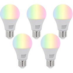 LUUMR Komplet 5 E27 zatemnljive LED žarnice A60 Opal 9W 806lm 2700-6500K Cene