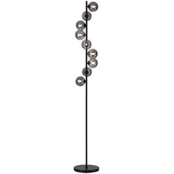 SCHÖNER WOHNEN 14506-18 - led podna lampa dubai 9xG9/3W/230V crna/dimljena Cene