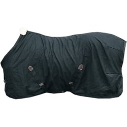 Kentucky Horsewear Cotton Sheet črna bombažna odeja - 140 cm Cene