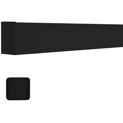 DIAMOND DOORS vodila za steklena drsna vrata diamond doors black edition linea 40 premium (aluminij, 190 cm, črna) Cene