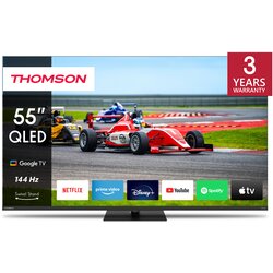 Thomson 55QG7C14 TV 139.7 cm (55) 4K Ultra HD Smart TV Wi-Fi Black Cene