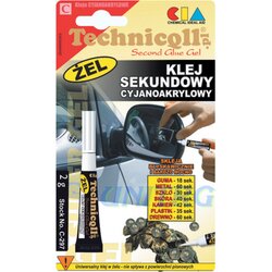 Technicqll C-297 Ljepilo Cijanoakrilatno SEKUND Gel 2g Cene
