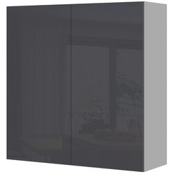 Jela VISEI element V9-90-2K/5 za kuhinje infinity (vie boja) -antracit, visoki sjaj Cijene