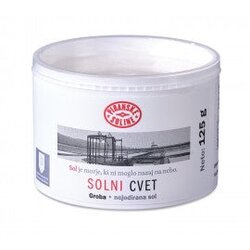 SOLINE Pridelava soli d.o.o. Solni cvet v tulcu 125 g Cene