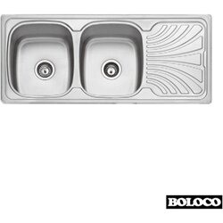 Boloco Ugradna sudopera BL 895 inox ø90 116x50cm Cene
