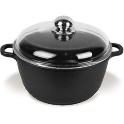 Maestro MR-4620C Pot with lid 20 cm 2,1 l Black Cene