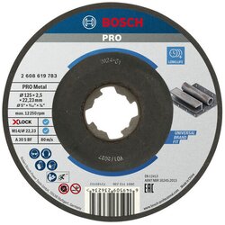 Bosch Lepljena rezna ploča za male ugaone brusilice X-Lock PRO Metal 2608619783 Cene