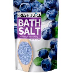 Sol za kupanje i pedikuru Fresh Juice 500 g – Salt Blueberry & Black Cherry Cene