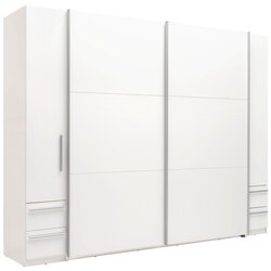 Mömax Omara Z Drsnimi Vrati Bordo, Bela, 270cm Cene