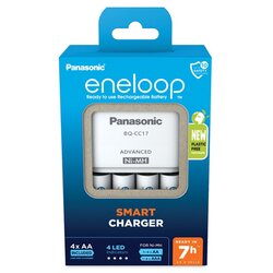 Panasonic Advanced BQ-CC17 + 4x eneloop AA punjač okruglih stanica nikalj-metal-hidridni micro (AAA), mignon (AA) Cijene