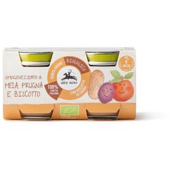 Oznake: Alce Nero Spazio Natura Alce Nero organski pire d jabuke, Å¡ljive i keksa 2 x 80 g Cene