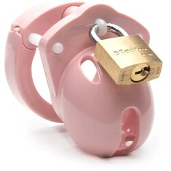 CB-X Mini Me Chastity Cock Cage Pink Cene