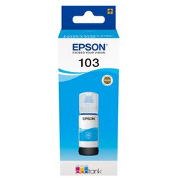 Epson INK JET 103 T00S2 L3150 CYAN EcoTank C13T00S24A Cene