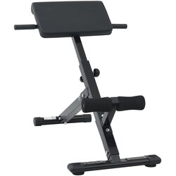 vidaXL Hiperextenzijska klop 120 kg Zložljiva in Nastavljiva Jeklena Cene