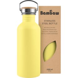 Bambaw Steklenica iz nerjavečega jekla za večkratno uporabo - Yellow Beam Cene