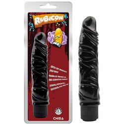 Chisa crni vibrator 22cm Rubicon Cene