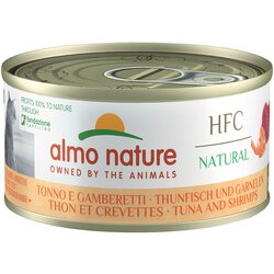 Almo Nature HFC Natural 6 x 70 g - Tuna in kozice Cene