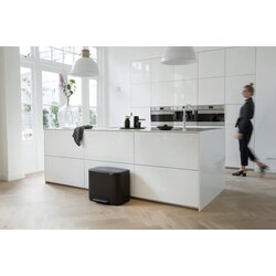 Brabantia bo kanta za otpad s pedalom i plastičnim umetkom 36 l - matt black Cijene