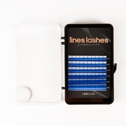 Lines Accessories individualne trepavice u boji - 0.07 D MIX (8-13mm) - PLAVA Cene