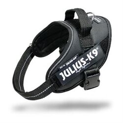 Julius-K9 ® Power oprsnica - črna - Velikost Mini: 51- 67 cm obseg prsnega koša Cene