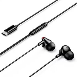 Vention Slušalice sa mikrofonom IN EAR USB-C 1.2m crne Cene