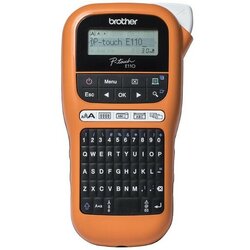 Brother PT-E110VP, Handheld, QWERTY keyboard, TZ tapes 3.5 to 12 mm, Print Speed 20mm/sec Cene
