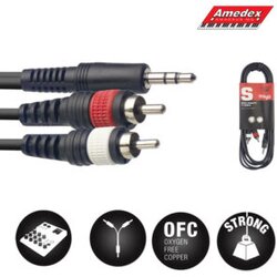 Kabal STAGG SYC1/MPSB2CM E 1M (MLD minST.PL-2RCAm) Cene
