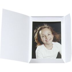 DAIBER 1x100 Portrait folders Sprint-Line 13x18 white Cene