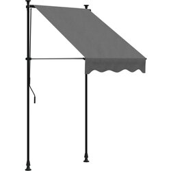Maison Chic Zložljiva tenda - Senčniki antracit 100x150 cm tkanina in jeklo, (22038666) Cene