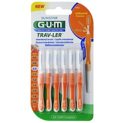 GUM Trav-Ler medzobne ščetke 6 ks 0,9 mm 6 kos Cene