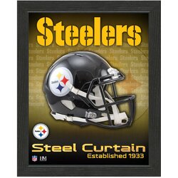 The Highland Mint pittsburgh steelers team helmet frame fotografija v okvirju Cene