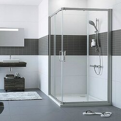 Huppe classics 2 tuš kabina 80x120 pravougaona prozirno antiplak staklo silver profil H=2000 Cene