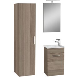 Vitra MIASET40CSET Mia 39 x 61 x 28 cm kopalniški sestav s stransko omarico Cene