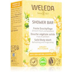 Weleda shower Bar Ginger + Petitgrain osvježavajući aromaterapijski tvrdi sapun 75 g Cijene