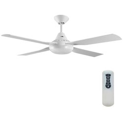  Lucci air 212898 - LED prigušiva ventilator MOONAH 1xGX53/21W/230V bela + daljinski upravljač Cene