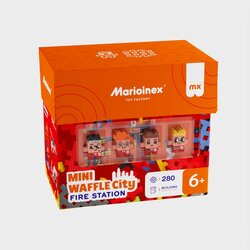 Marioinex Mini Waffle City 280 kos, Gasilski dom Cene