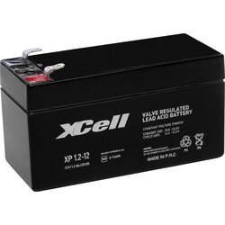 XCELL svinčev akumulator 12 v 1.2 ah XP1.212 XCEXP1.212 blei-vlies (agm) (b x h x t) 97 x 52 x 44 mm ploščati vtič 4.8 mm vzdrževanje ni potrebno\, vds-certificirano, (20439150) Cene