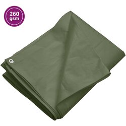 vidaXL Cerada 260 g/m² 3x3 m zelena HDPE Cijene