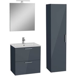 Vitra MIASET60ASET Mia 59 x 61 x 39,5 cm kopalniški sestav s stransko omarico Cene