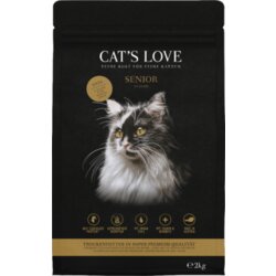 Cat's Love Suha hrana za mačke "Senior Duck" - 2 kg Cene