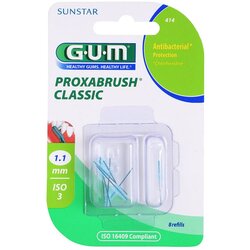 GUM Proxabrush Classic zamjenske međuzubne četkice u blisteru 8 kom 1,1 mm 8 kom Cene