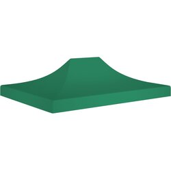vidaXL Krov za šator za zabave 4,5 x 3 m zeleni 270 g/m² Cijene
