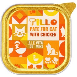 TILLO Pašteta za mačke sa Piletinom 100g KM0415 Cene