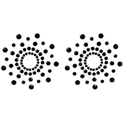 SuperLove Diamonds Nipple Covers Black Cijene