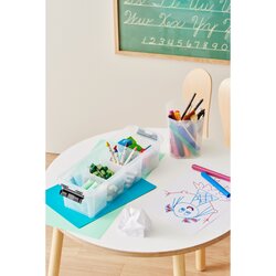 Smart Store Zaboj za shranjevanje ClipBox (Do x Š x V: 38 x 14 x 11 cm, Plastika, Prozorna) Cene